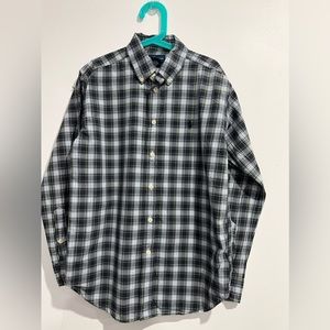Ralph Lauren Classic Green and white gingham polo